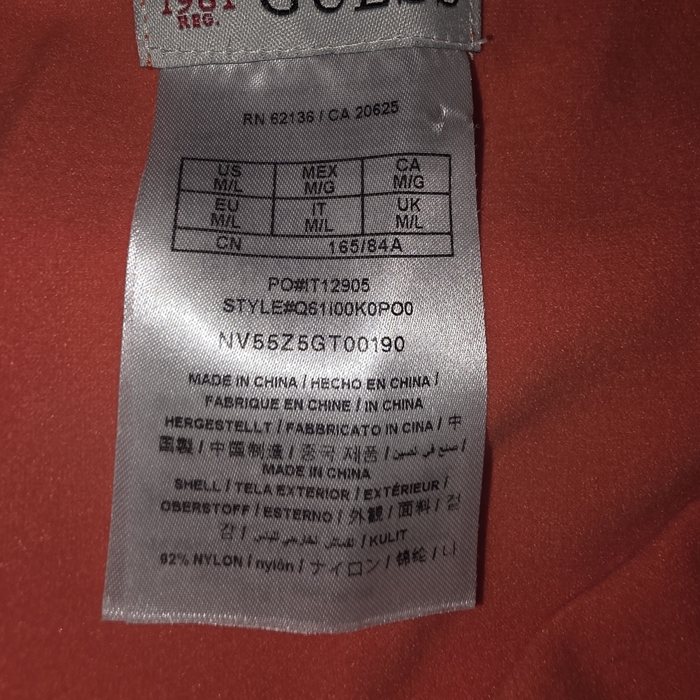 Guess Red Tank Top - Picture 3 of 3